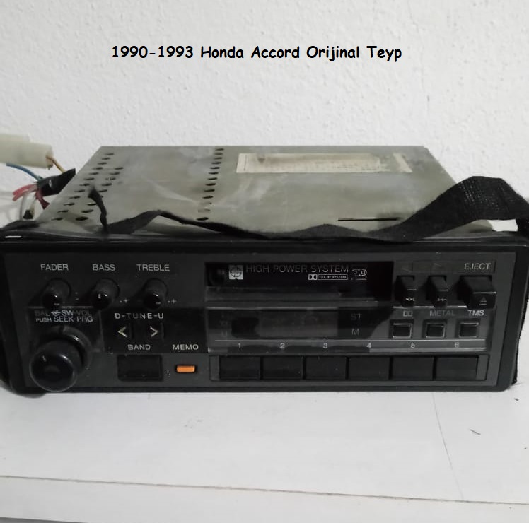 1990-1993 Honda Accord Orijinal Teyp