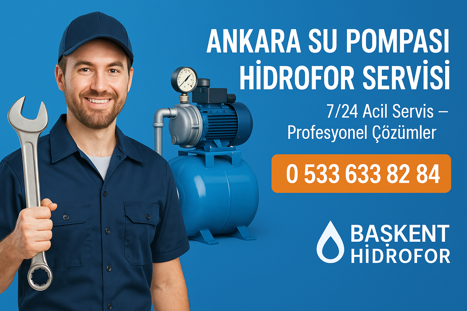 Ankara Su Pompası Tamiri ve Servisi