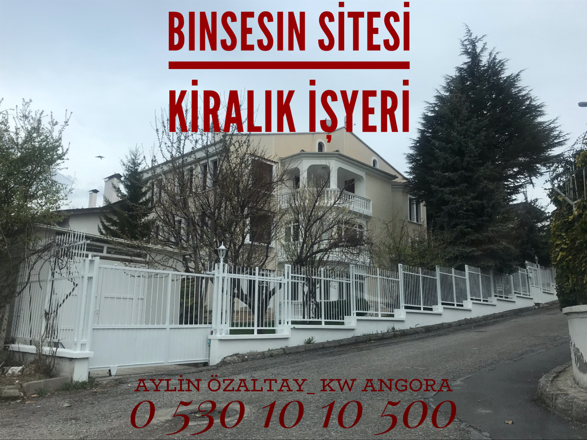 Ümitköy Binsesin Sitesinde KW M.Aylin ÖZALTAY’dan Kiralık Köşe Villa