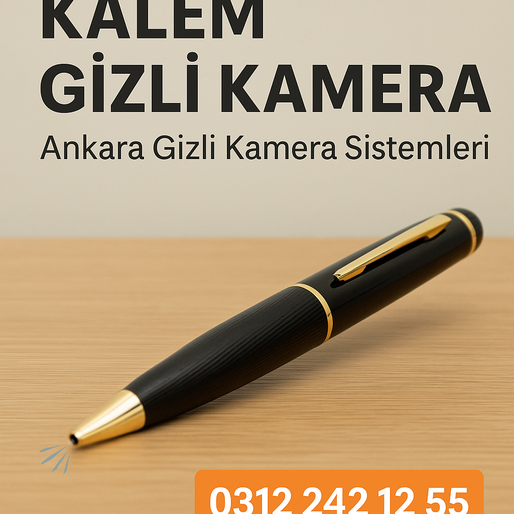 Kalem Görünümlü Gizli Kamera