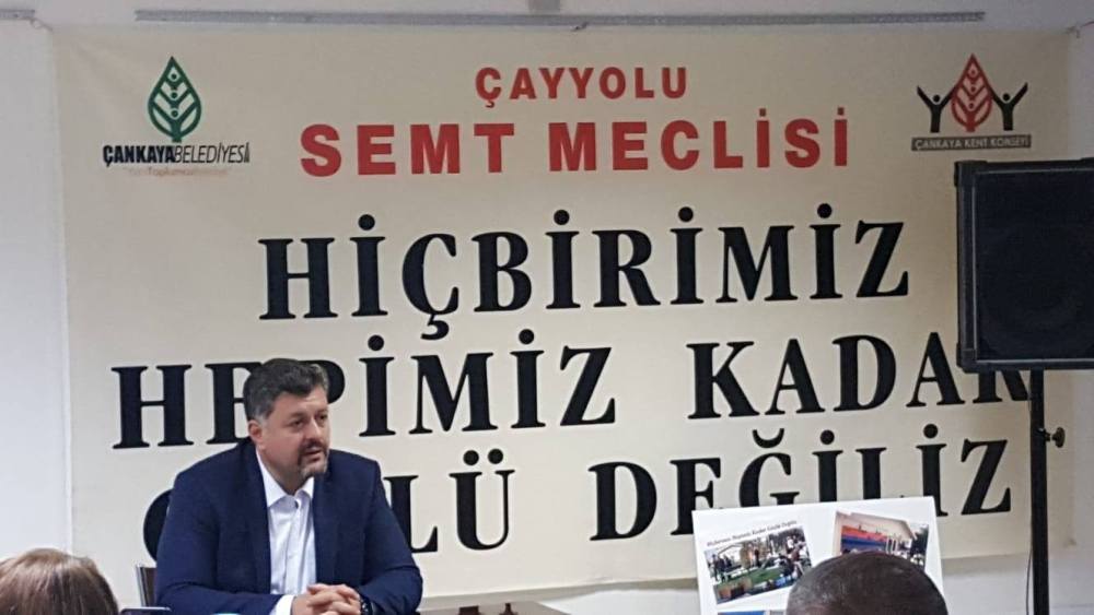 Ankara’da Yeniden Kent Konseyleri 2 yeniden kent konseyi Doç. Dr. Savaş Zafer Şahin